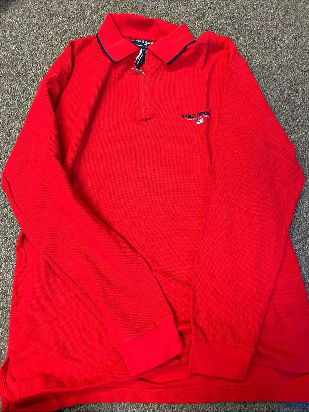 NWT Large Vintage Polo Sport Long Sleeve
